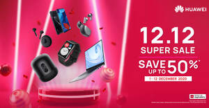 Featured image for (EXPIRED) Huawei exclusive 12.12 and festive deals from 1 – 31 Dec 2020