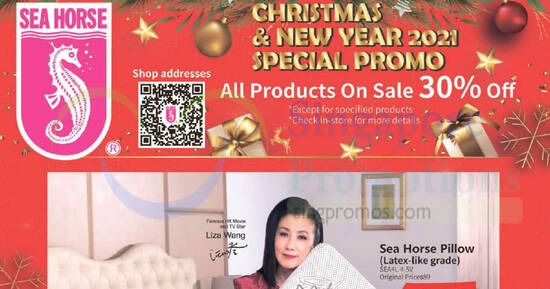 Featured image for Sea Horse is offering 30% off for all products on sale from 25 Dec 2020