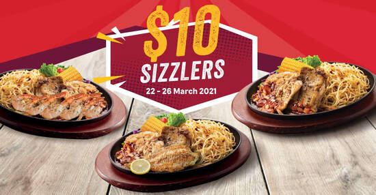 Featured image for The Manhattan FISH MARKET S'pore is offering $10 sizzlers till 26 March 2021