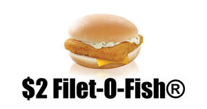 Featured image for (EXPIRED) McDonald’s S’pore: $2 Filet-O-Fish burger with any purchase on weekdays