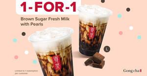 List of Gong Cha related Sales Deals Promotions News