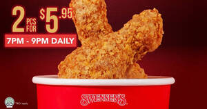 Featured image for (EXPIRED) Swensen’s: Enjoy two drumsticks of ‘Fried Chicken’ Ice Cream at S$5.95 till 2 May 2022