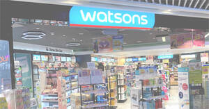 Featured image for Watsons S’pore Payday Frenzy promo offers up to $42 off at online store with these codes till 27 Sep 2023