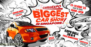 Featured image for Cars@Expo (Aug 2022) at Singapore Expo from 13 – 14 Aug 2022