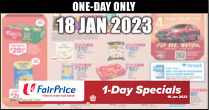 Featured image for Fairprice 1-Day specials on 18 Jan has New Moon NZ Abalone, Ferrero Rocher, Nescafe Gold, Coca-Cola and more