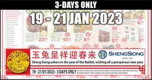 Featured image for Sheng Siong 3-Days in-store specials has Happy Family Abalone, 100Plus, Salmon, Lifebuoy and more till 21 Jan