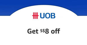 Featured image for Amazon.sg giving S$8 off when you spend min S$100 with UOB cards till 8 June 2023