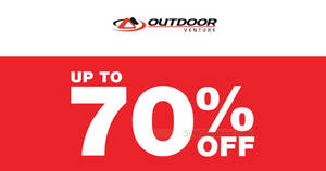 Featured image for (EXPIRED) Outdoor Venture warehouse sale returns with discounts of up to 70% off till 30 July 2023