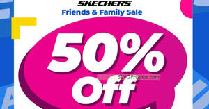 Featured image for (EXPIRED) Skechers S’pore offering 50% OFF Footwear and Apparel at online store till 10 Sep 2023