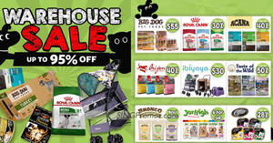 Featured image for Pets’ Station warehouse sale returns with discounts of up to 95% off from 1 – 3 Dec 2023