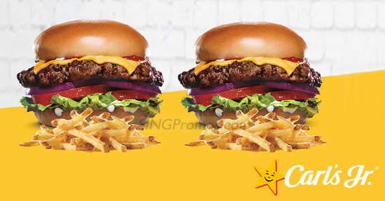 Carl’s Jr. S’pore offering 1-for-1 a la carte items and more on weekdays with DBS/POSB cards till 31 Aug 2024