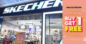 Featured image for (EXPIRED) Skechers S’pore Buy 1 Get 1 Free Promotion now on till 5 May 2024