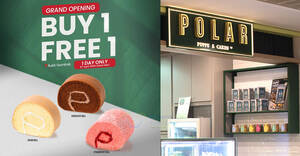 Featured image for (EXPIRED) Polar Puffs & Cakes Celebrates Bukit Gombak Opening with 1-for-1 Roll Offer on 6 April 2024