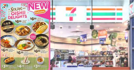 Spring Into Oishii Delights with 7-Eleven Singapore’s New Japanese-inspired Ready-To-Eat Menu till 11 June 2024
