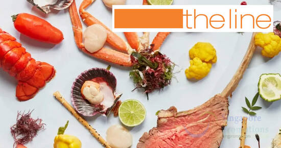 Savour a Feast at The Line this April 2024 with 40% Discount on Buffet Vouchers (Min 4 to dine)