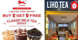 Featured image for LiHO TEA’s Classic Series Returns with a Special Buy-2-Get-1-Free Offer from 1 – 26 June 2024