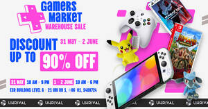 Featured image for (EXPIRED) Unrival Gamers Market Warehouse Sale 2024 from 31 May – 2 June 2024