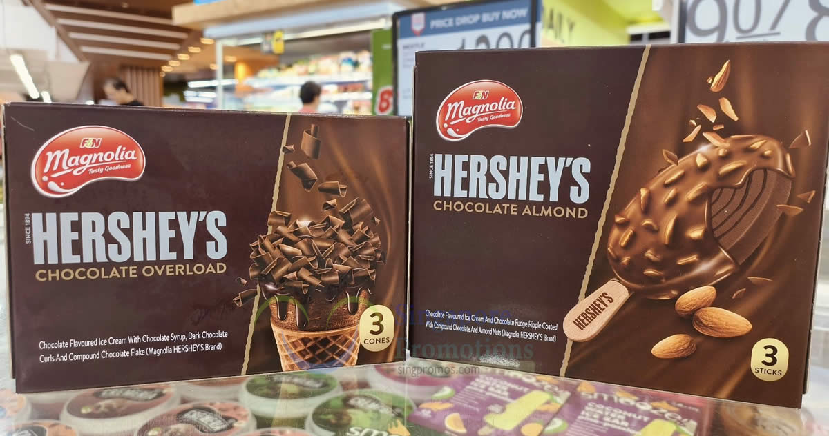 Featured image for [NEW] Magnolia Hershey's Chocolate Ice Cream At Fairprice Xtra JEM from 6 June 2024