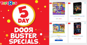 Featured image for Toys “R” Us Singapore Has Up To 40% Off Door Buster Deals till 30 June 2024