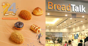 Featured image for Celebrate BreadTalk’s 24th Anniversary with Great Offers till 31 July 2024