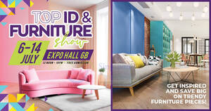 Featured image for Top ID and Furniture Show at Singapore Expo from 6 – 14 July 2024