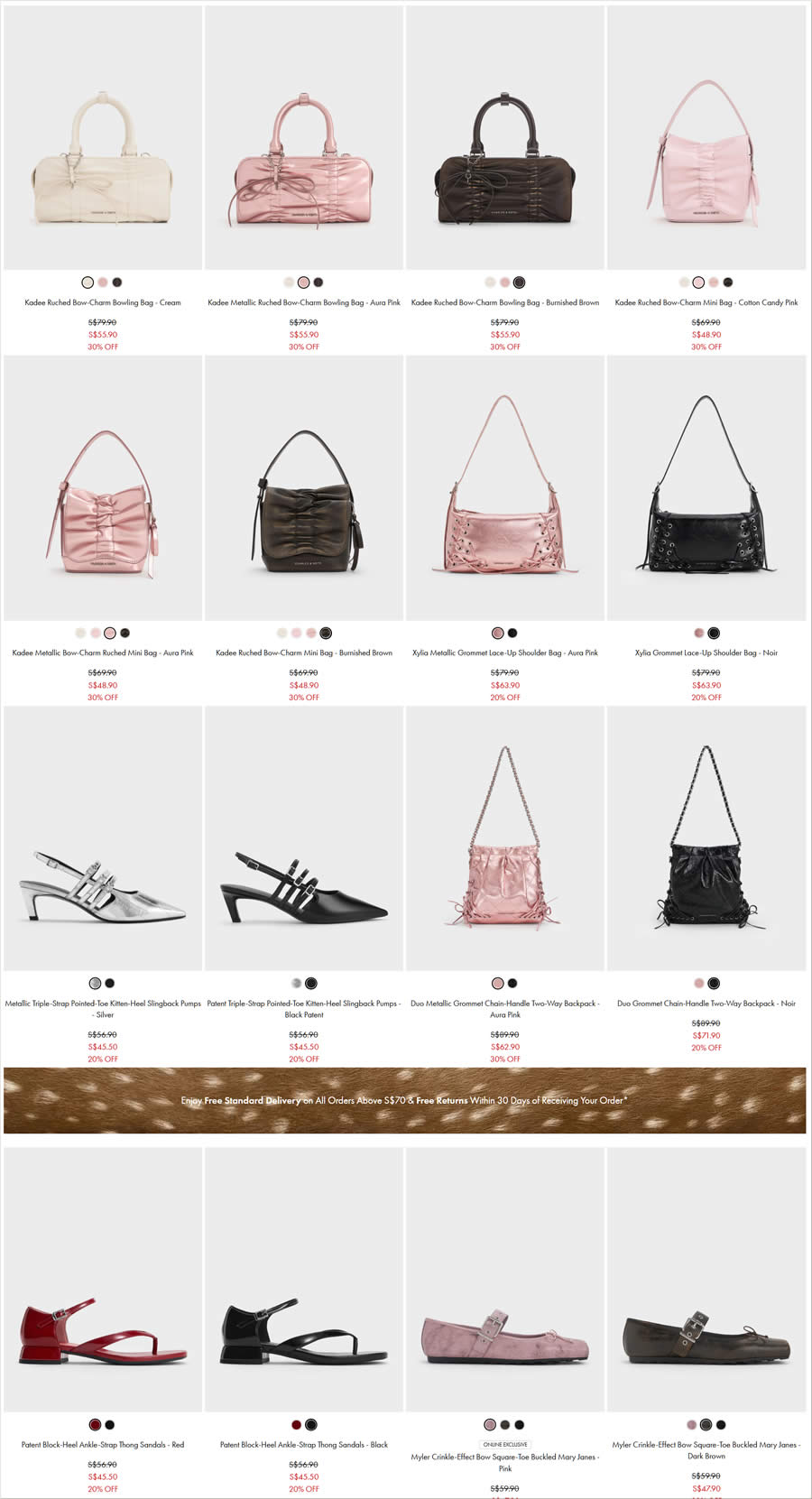 Charles Keith 5 Dec 2025