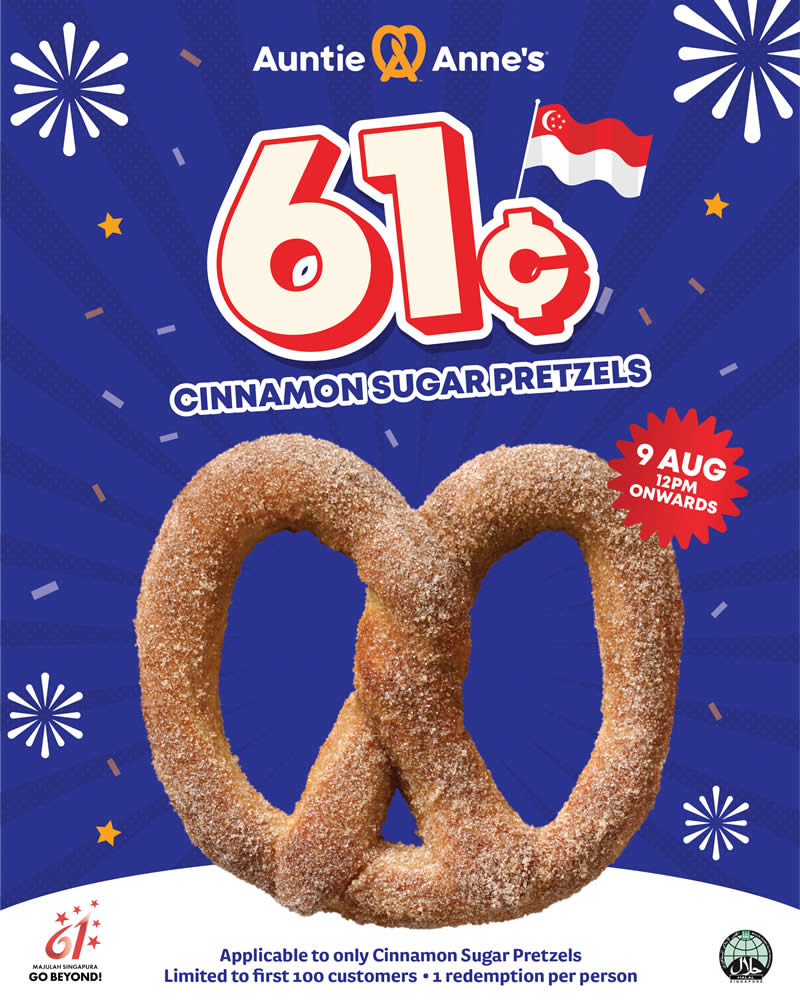 Auntie Annes 3 Aug 2026