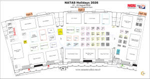 NATAS floor map 18 Aug 2026