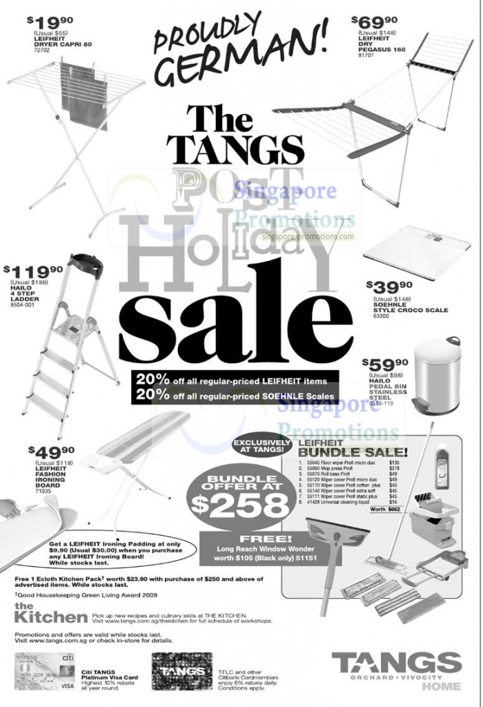 Tangs Post Holiday Sale