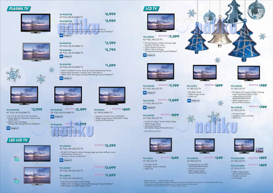 plasma tv led lcd tv viera