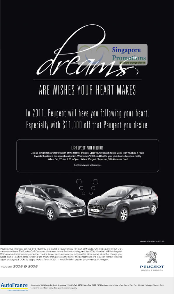 22 Jan 2011 Peugeot