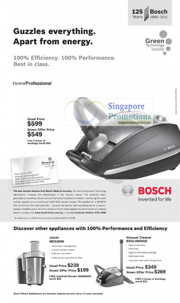 Bosch Vacuum Cleaner