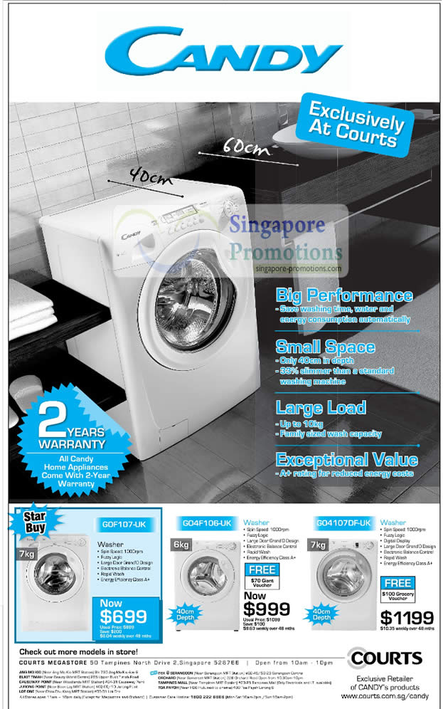 washing machine new year offer