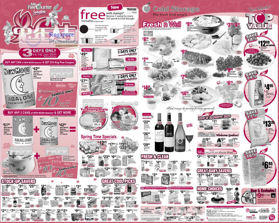 Cold Storage 14 – 16 January 2011