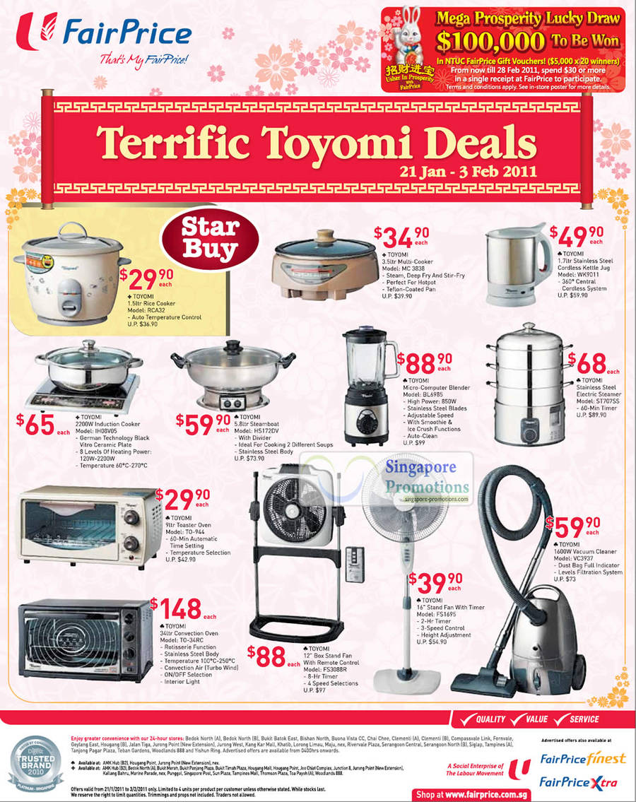 FairPrice Toyomi 21 Jan 2011