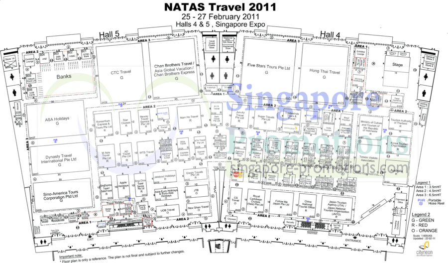 NATAS 2011 Floor Plan