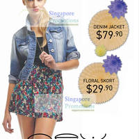 Featured image for (EXPIRED) New Look Denim Jacket Floral Skort Special Offer January 2011