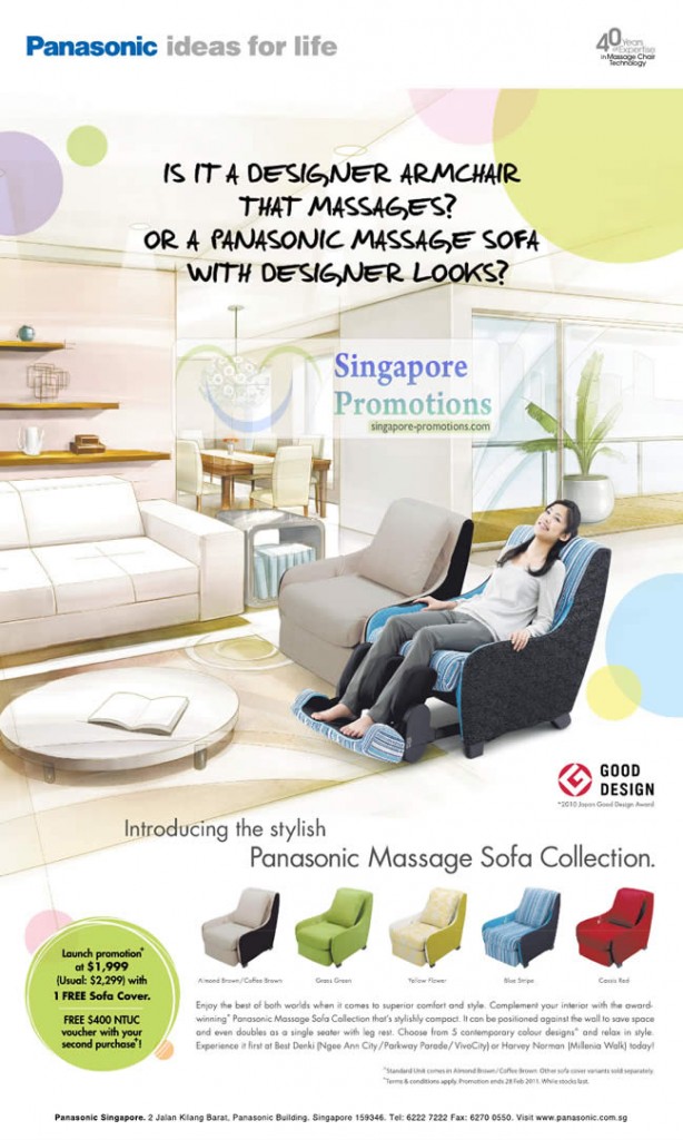 Panasonic Massage 17 Jan 2011