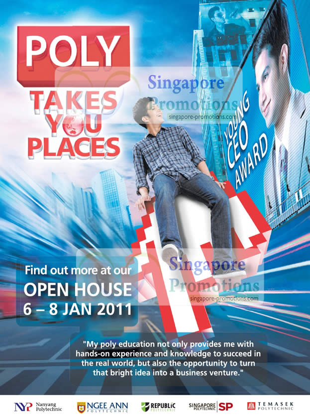 Singapore Polytechnics Open House 2011 6 January 8 January