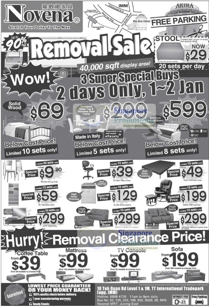 Removal Sale 2 Days Only