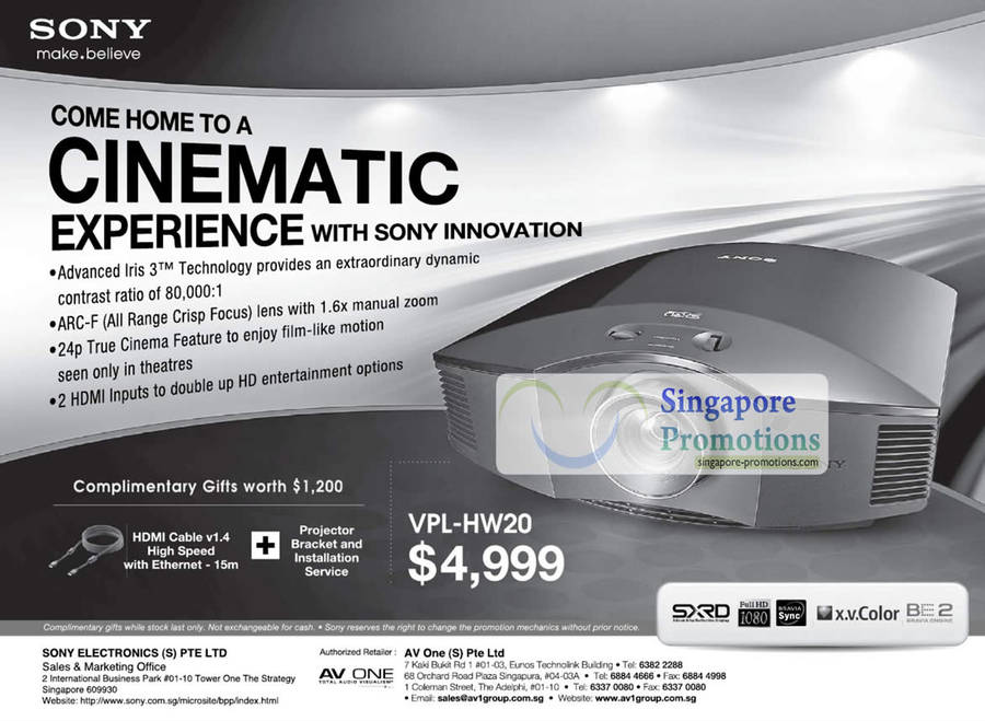 Sony 19 Jan 2011