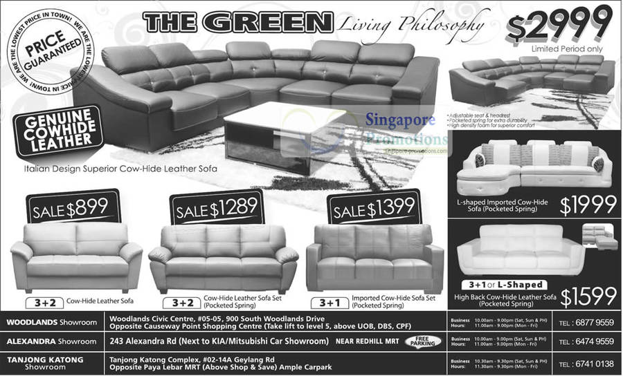 The Green Sofa Sale January 2011