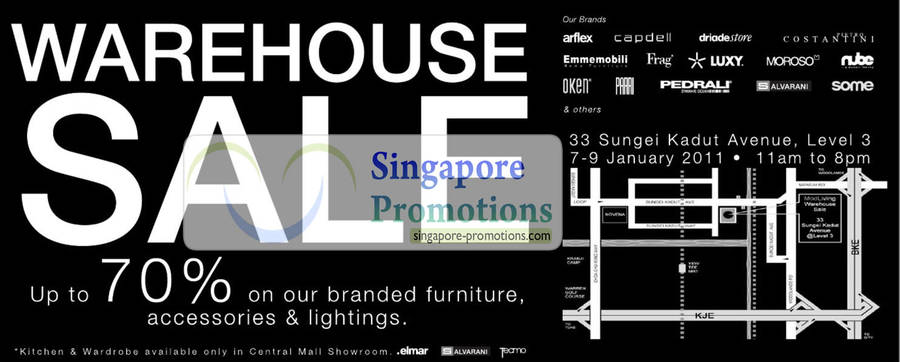 Warehouse Sale January 2011