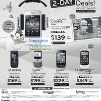 Featured image for (EXPIRED) LG Mobile Phones Post Chinese New Year Deals 26 – 27 Feb 2011