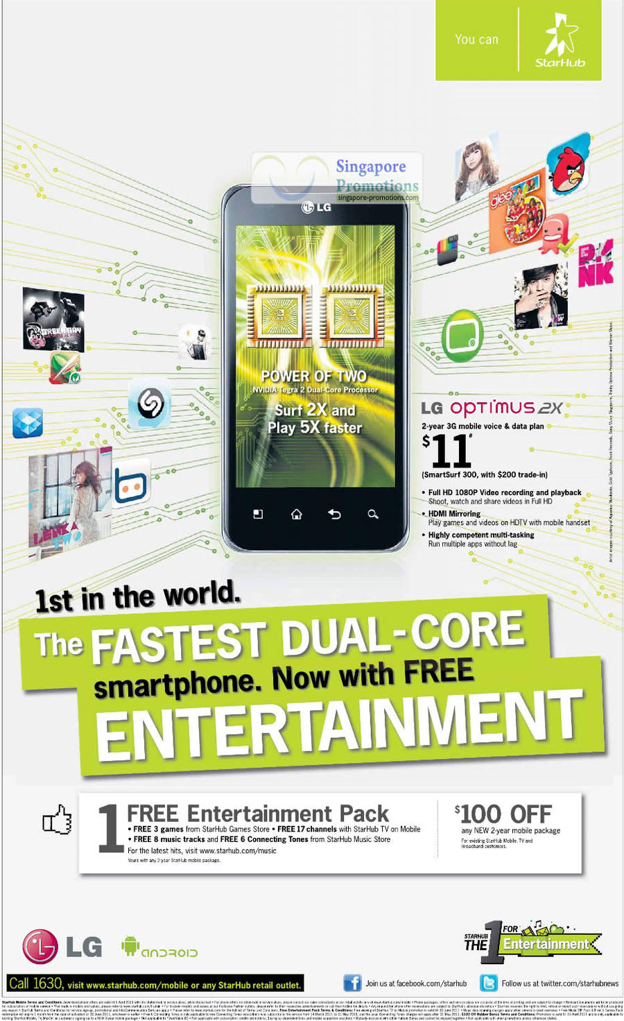 LG Optimus 2X Starhub