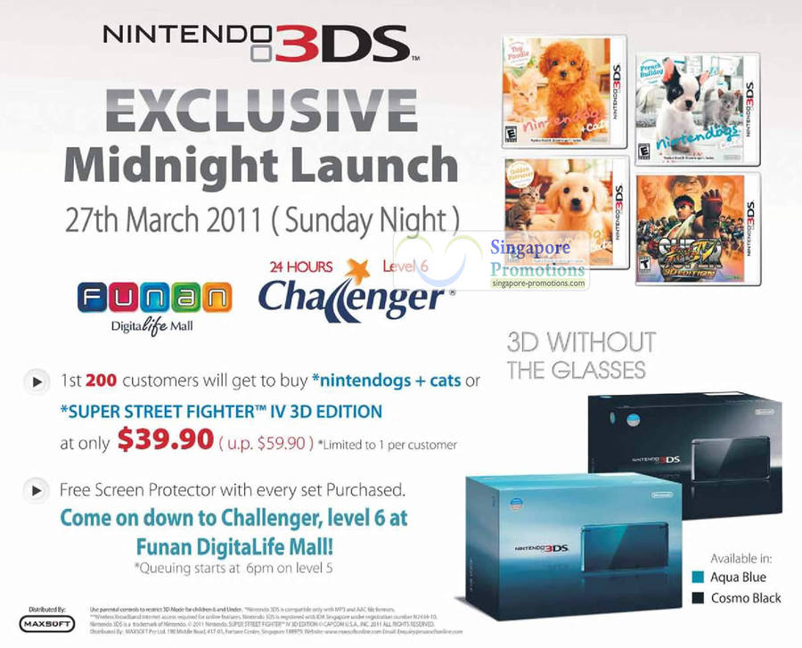 Nintendo 3DS 27 Mar 2011