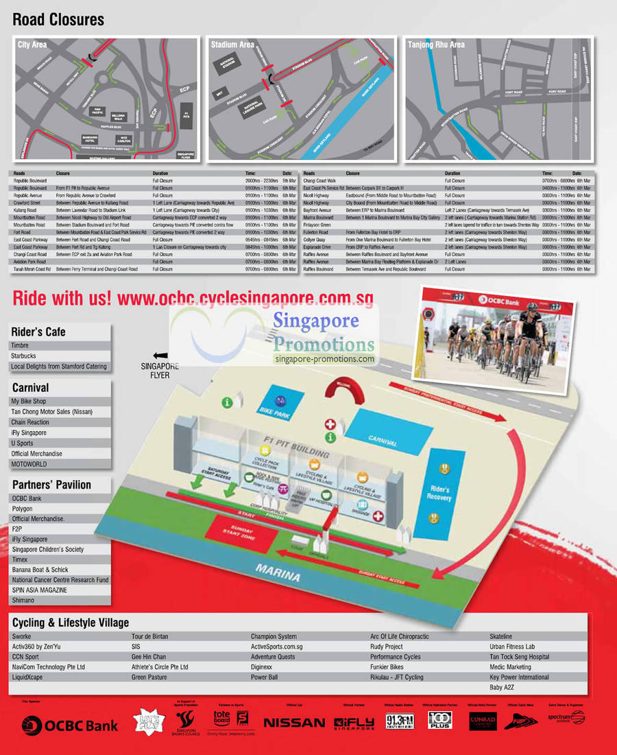 Road Closures