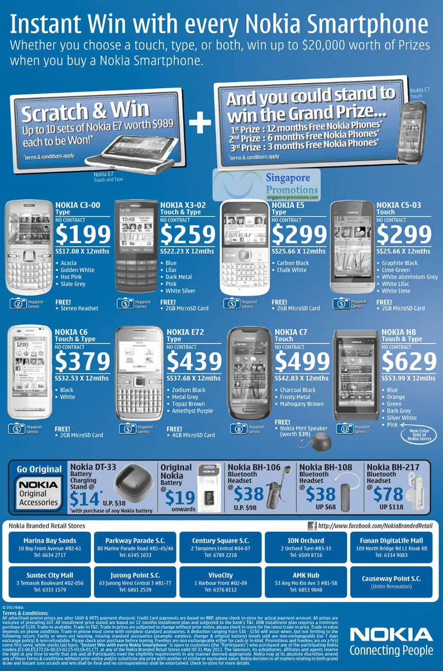 21 May Nokia C3-00, X3-02, E5, C5-03, C6, E72, C6, N8, Touch Type