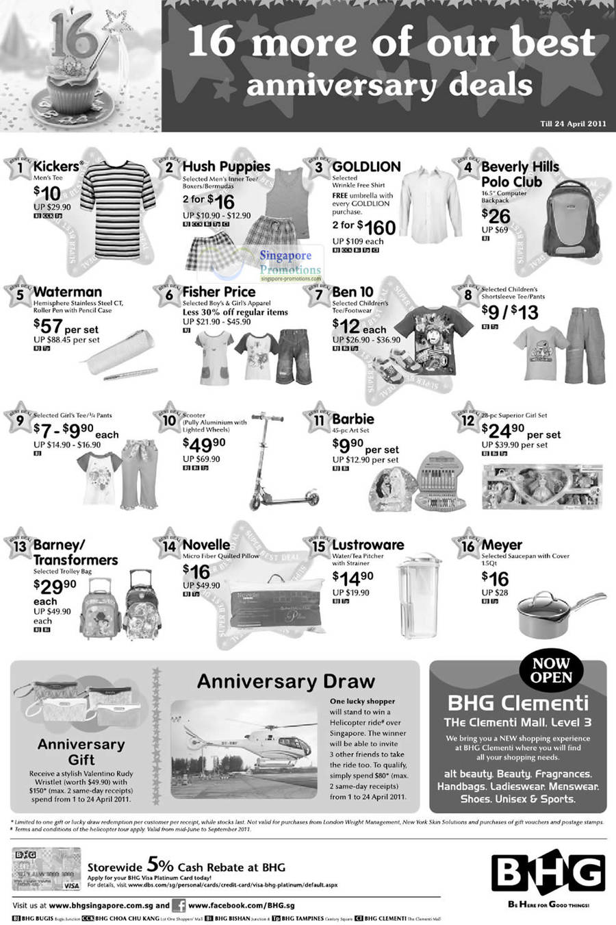 8 Apr 16 Best Deals Kickers, Hush Puppies, Beverly Hills, Novelle, Meyer, Barney