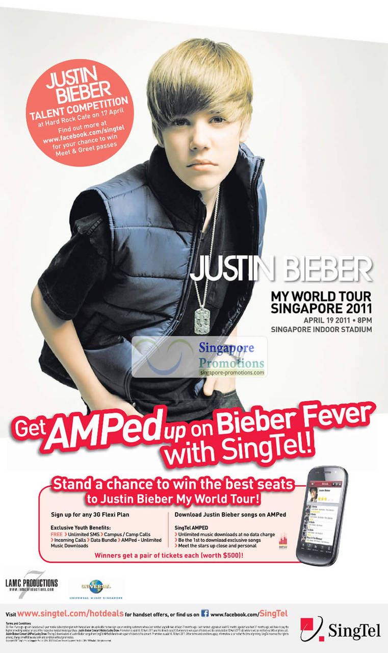 Justin Bieber AMPed, Talent Competition